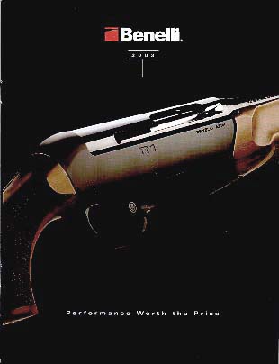2003 Benelli Catalog